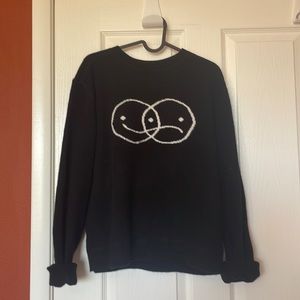 Reformation Mixed Emotions Intarshia Wool Sweater - XS